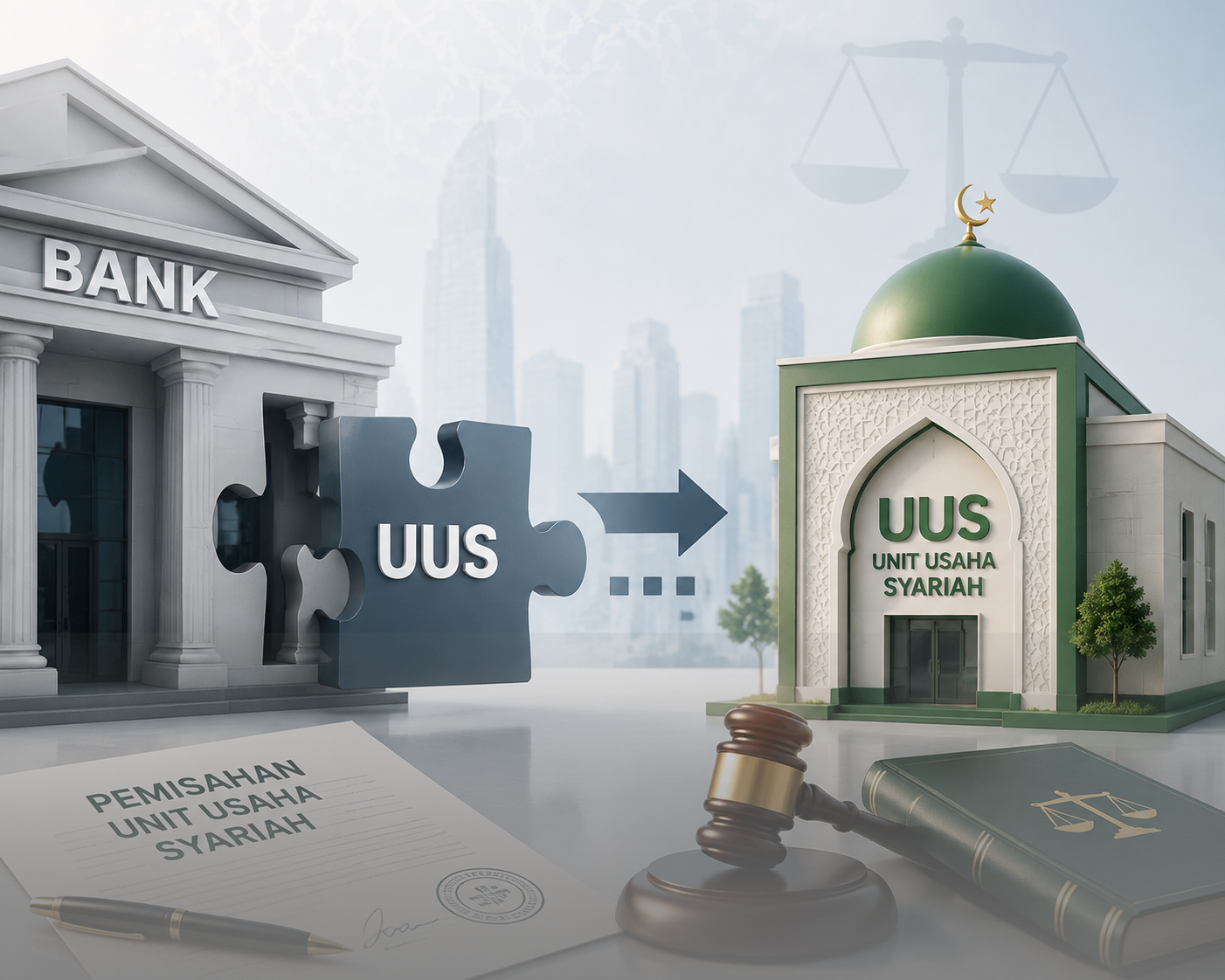 Penerapan Regulasi Pemisahan UUS Bank Syariah